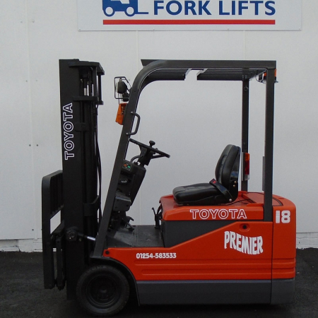 TOYOTA 5FBE18 ELECTRIC Fork Lift