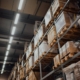 warehouse shelves